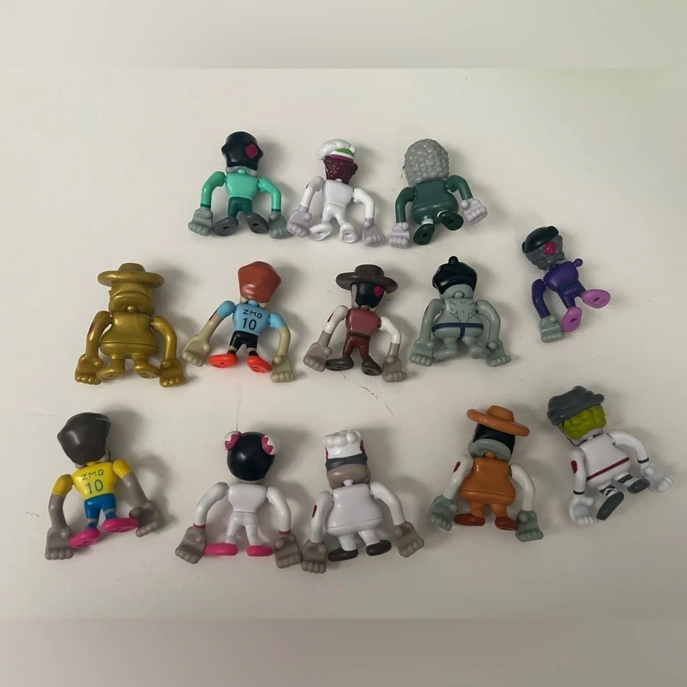 Bandai Lot of 13 World of Zombies Figure Toys